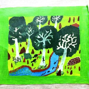 In the rainforest - Painting - Emily Murray