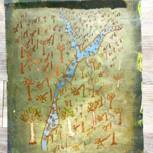 Fallen down trees - Painting - Ninney Murray