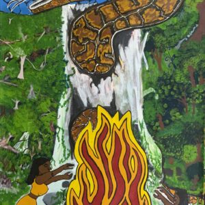 Gabul Story - Painting - Tonya Grant