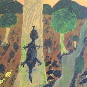 Animals in the bush - Painting - Emily Murray