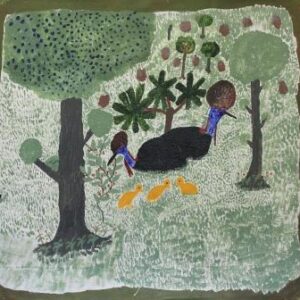 Two Gunduy Resting - Painting - Emily Murray