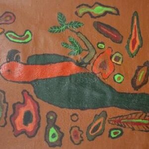 King Parrot - Painting - Emily Murray