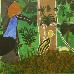 Gundoy in the Rainforest - Painting - Emily Murray