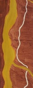 Track up Echo Creek - Painting - Phylicia Murray