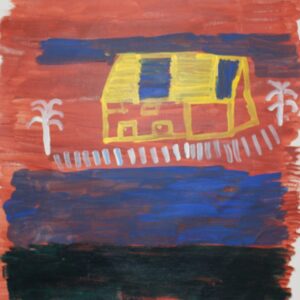 The flood at our house - Painting - John Murray