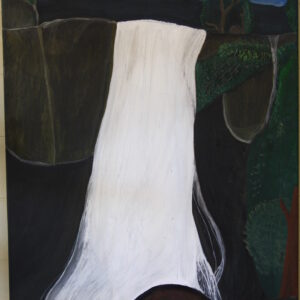 Murray Falls - Painting - Daniel Beeron