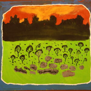 Marbu Story - Painting - Ninney Murray